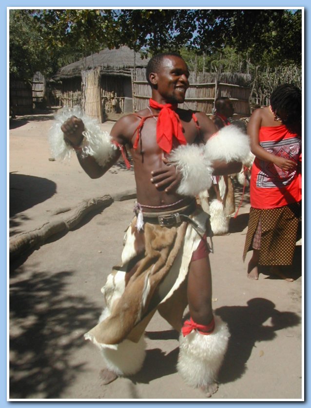 Swazi dancer